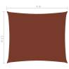 Sunshade Sail Oxford Fabric 2.5x4m Terracotta | HipoMarket