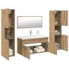 5 Piece Bathroom Furniture Set - Artisan Oak & Engineered Wood