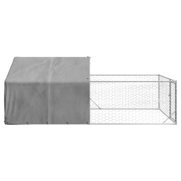 Outdoor Dog Kennel with Run 5x2x1.5m - Durable & Safe