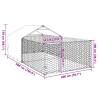 Outdoor Dog Kennel with Run 5x2x1.5m - Durable & Safe