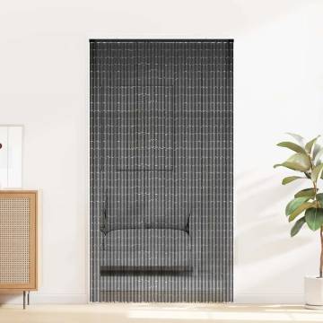 Insect Door Curtain Dark Grey 120x220 cm | Hipomarket UK