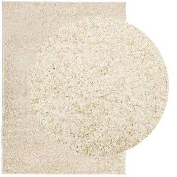 Shaggy Rug High Pile Modern Gold 200x280 cm - Hipomarket