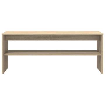 Sonoma Oak TV Cabinet - Stylish & Durable - 100x40x40 cm