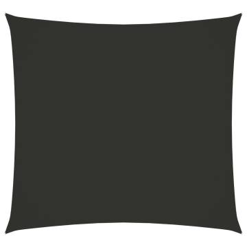 Sunshade Sail Oxford Fabric 2.5x2.5m - Anthracite | HipoMarket