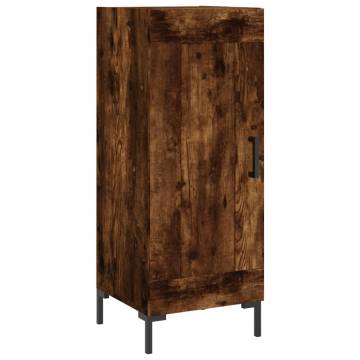 Stylish Highboard in Smoked Oak - Durable & Elegant Design