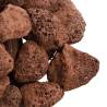 Volcanic Rocks 10 kg Red 3-5 cm for Aquariums & Landscaping