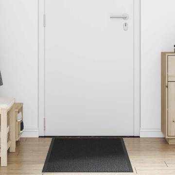 Durable Black Doormat 60x180 cm - Perfect for High-Traffic Areas