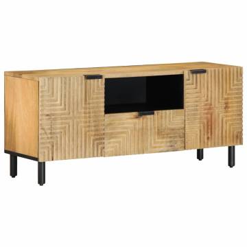 TV Cabinet Brown 105x33x46 cm - Solid Wood Mango | HipoMarket