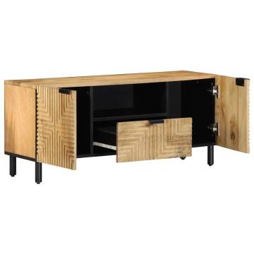 TV Cabinet Brown 105x33x46 cm - Solid Wood Mango | HipoMarket