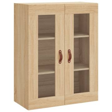 Elegant Highboard Sonoma Oak - 69.5x34x180 cm