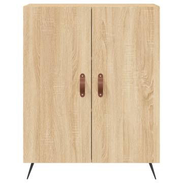 Stylish Highboard Sonoma Oak - 69.5x34x180 cm | Hipo Market