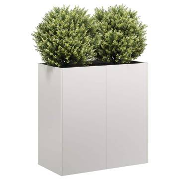 Stylish Stainless Steel Planter 80x40x80 cm | Hipo Market