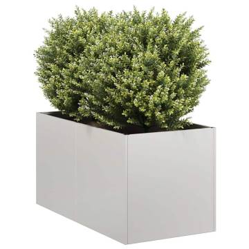 Stylish 40x80x40 cm Stainless Steel Planter for Your Garden