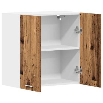 Old Wood Kitchen Wall Cabinet - 60x31x60 cm | HipoMarket