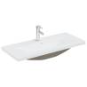 Stylish Bathroom Sink Cabinet with Basin & Faucet - Concrete Grey