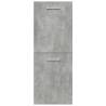 4 Piece Bathroom Furniture Set - Concrete Grey - Hipomarket