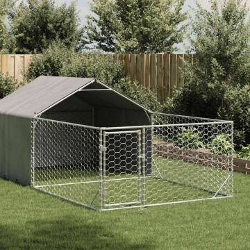 Durable Outdoor Dog Kennel with Run - 7x2x1.5 m