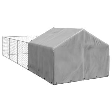 Durable Outdoor Dog Kennel with Run - 7x2x1.5 m