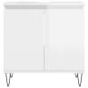 3 Piece High Gloss White Bathroom Cabinet Set | Hipo Market