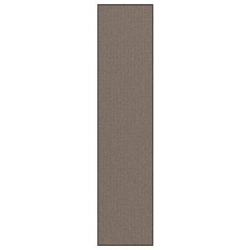 Brown Doormat 115x500 cm - Durable & Non-Slip | HipoMarket