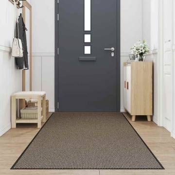 Brown Doormat 115x500 cm - Durable & Non-Slip | HipoMarket