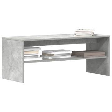 Concrete Grey TV Cabinet - Stylish & Durable | HipoMarket