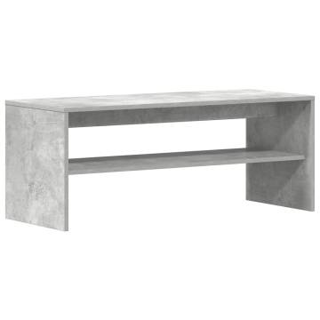 Concrete Grey TV Cabinet - Stylish & Durable | HipoMarket