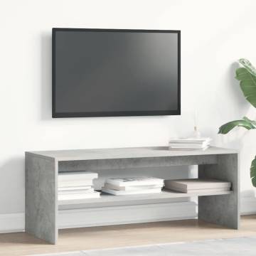 Concrete Grey TV Cabinet - Stylish & Durable | HipoMarket