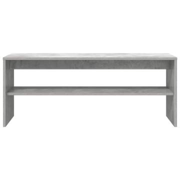 Concrete Grey TV Cabinet - Stylish & Durable | HipoMarket