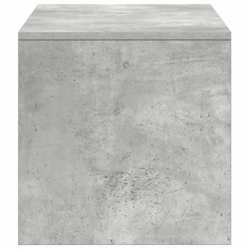 Concrete Grey TV Cabinet - Stylish & Durable | HipoMarket