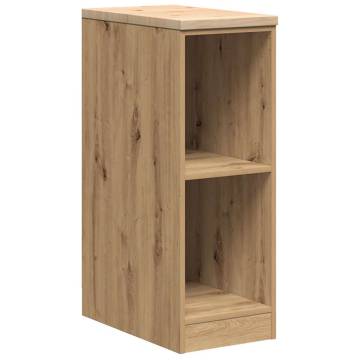 Garage Storage Cabinet in Artisan Oak - Solid Pine Wood