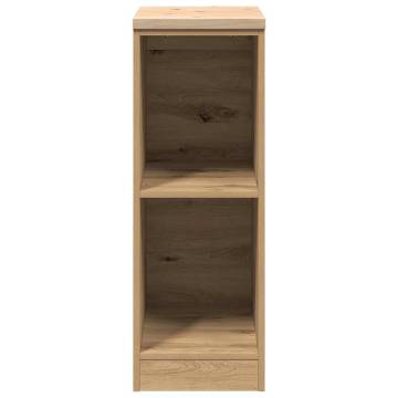 Garage Storage Cabinet in Artisan Oak - Solid Pine Wood