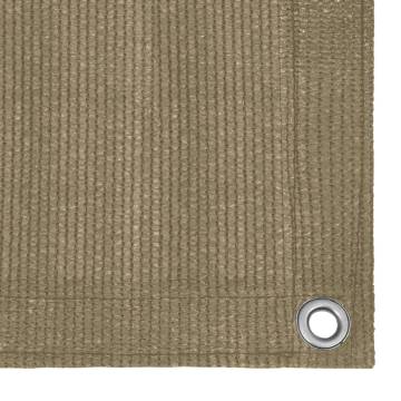 Tent Carpet 250x400 cm Taupe - Comfortable & Versatile