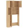 Washing Machine Cabinet Set - Sonoma Oak Engineered Wood