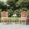 Garden Chairs 2 pcs 40.5x48x91.5 cm Solid Wood Douglas Colour natural douglas Size 50 x 48 x 91.5 cm Quantity in Package 2 