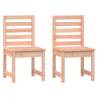 Garden Chairs 2 pcs in Solid Wood Douglas - Stylish & Durable