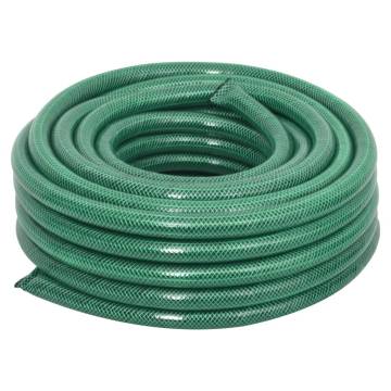 30m Green Garden Hose - Durable PVC Hose for Irrigation