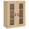 Stylish Highboard Sonoma Oak 69.5x34x180 cm - Hipomarket