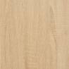 Stylish Highboard Sonoma Oak 69.5x34x180 cm - Hipomarket