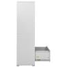 Light Grey Filing Cabinet - Modern Steel Office Storage