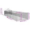 Outdoor Dog Kennel with Run - Safe & Durable Galvanised Steel