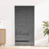 Insect Door Curtain Dark Grey 90x220 cm Bamboo - HipoMarket