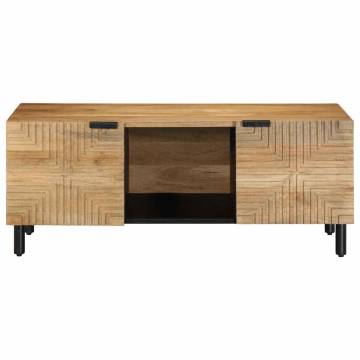 Coffee Table Brown 100x54cm - Solid Mango Wood | HipoMarket