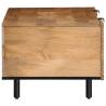 Coffee Table Brown 100x54cm - Solid Mango Wood | HipoMarket