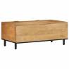 Coffee Table Brown 100x54cm - Solid Mango Wood | HipoMarket