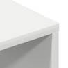 Stylish White TV Cabinet - 100x40x40 cm - Durable Engineered Wood