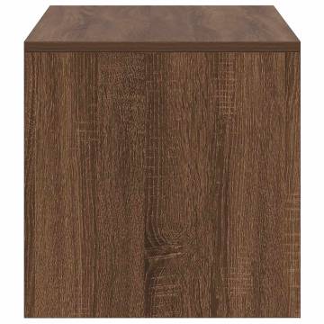 Stylish Brown Oak TV Cabinet - 100x40 cm | HipoMarket UK