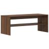 Stylish Brown Oak TV Cabinet - 100x40 cm | HipoMarket UK