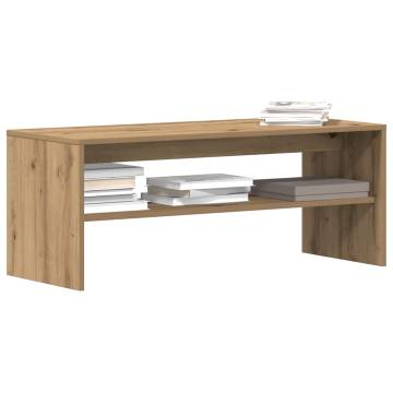 Artisan Oak TV Cabinet - 100x40x40 cm Engineered Wood