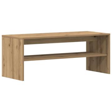 Artisan Oak TV Cabinet - 100x40x40 cm Engineered Wood